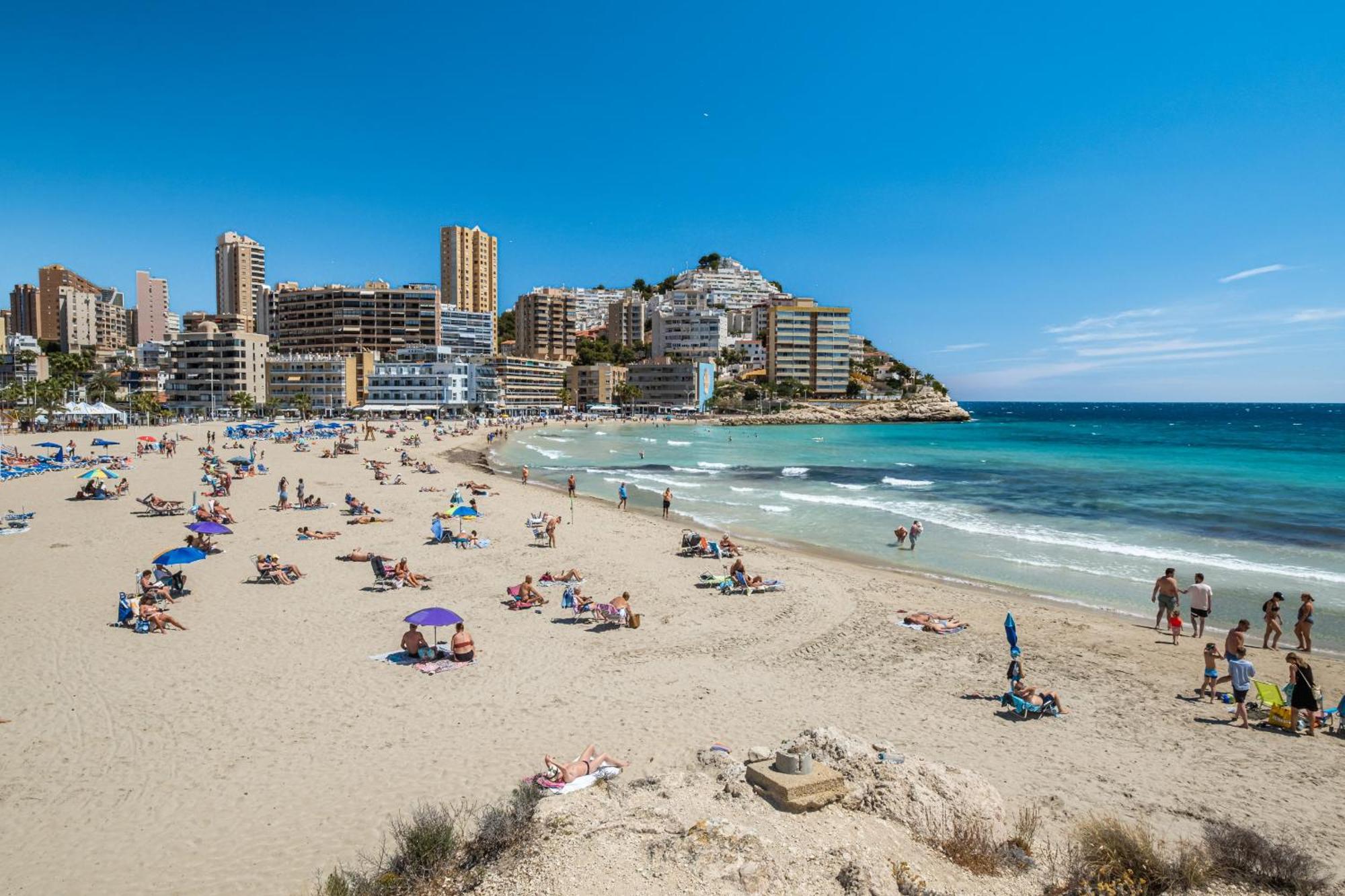 Cala Esmeralda 6-F Apartment Playa La Cala Beach Villajoyosa Eksteriør billede